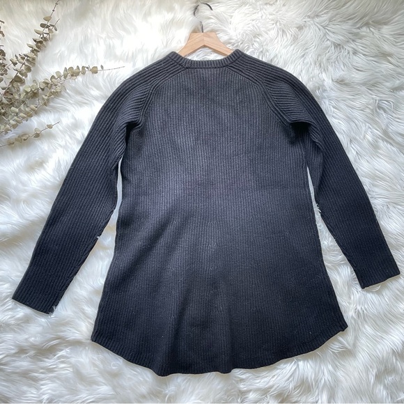 SPLENDID x Cella Jane Sweater Dress Geneva Long Sleeve BLOGGERS FAVORITE M Black - Picture 13 of 16